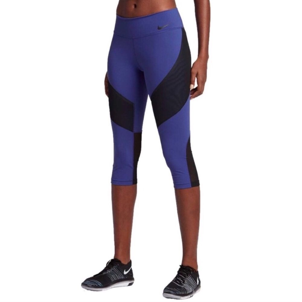 🆕Nike Power Legendary Blue Capris